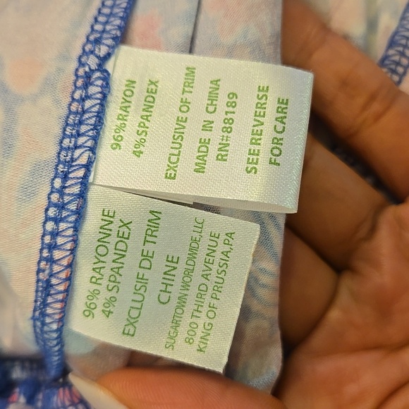 Lilly Pulitzer Lola Ankle Drawsting Waist Rayon Stretch Colorful Pants NWOT - Picture 12 of 14